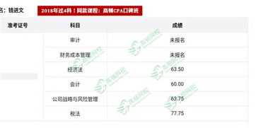 2018年注册会计师全国统一考试成绩查询入口及会计咨询指南